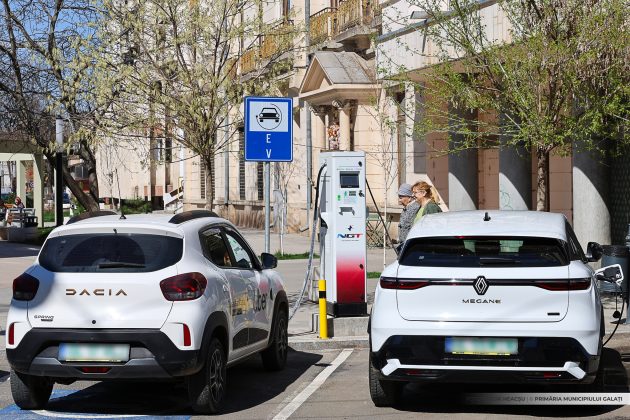 Primăria Galați va monta 159 de stații de încărcare a mașinilor electrice