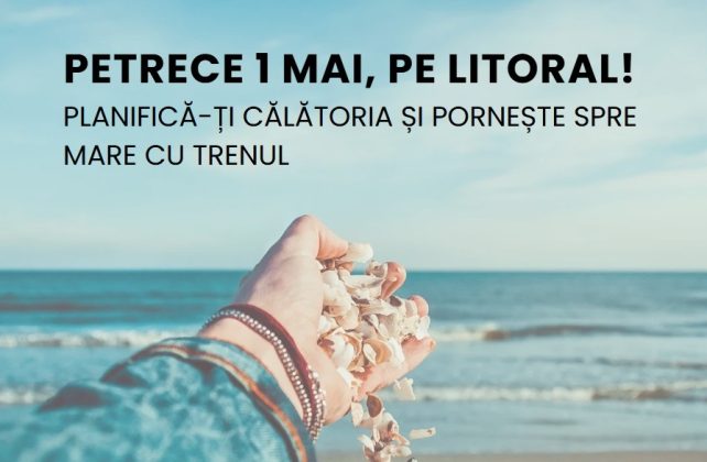Trenuri suplimentare spre litoral pentru minivacanța de 1 Mai