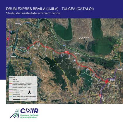 Nou drum expres în România. A fost avizat studiul de fezabilitate pentru DEx Brăila – Tulcea, investiție de 8 mld. lei