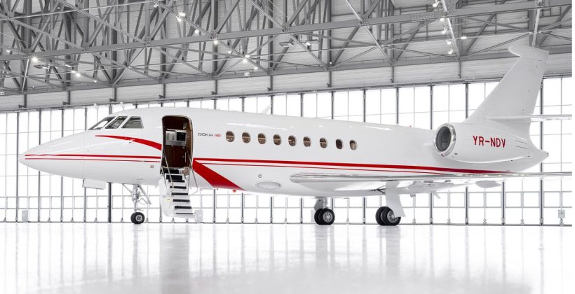 Unul dintre cele mai scumpe avioane private din România a generat 3,4 milioane euro în primul an pentru Dokia Air