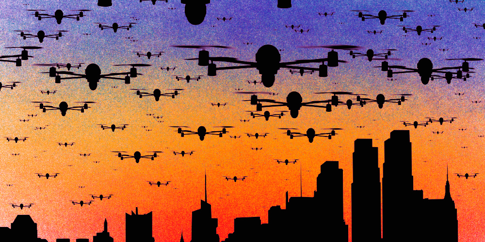 Imagine asociată subiectului: SUA și Mexicul au semnat o declarație de intenție pentru achiziții de drone și sisteme anti-drone