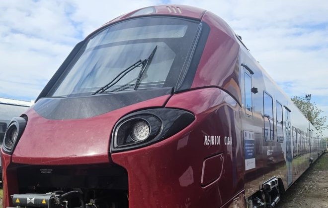 FOTO Rama Alstom 18, produsă pentru România, a fost recepționată. Va fi operată de InterRegional Călători