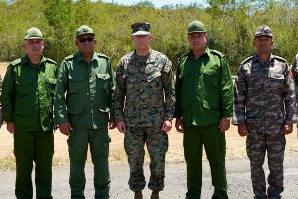 Responsabili militari americani şi cubanezi de rang înalt au avut întâlnire la baza SUA din Guantanamo Bay