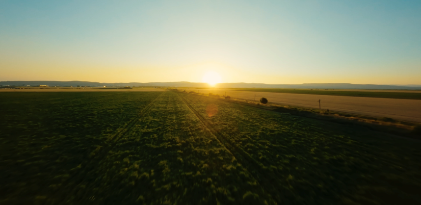 Fermieri români aplicând îngrășăminte hidrogen verde pe câmpuri de cartofi în programul de agricultură regenerativă pentru reducere emisii carbon. | sursa foto: Economica