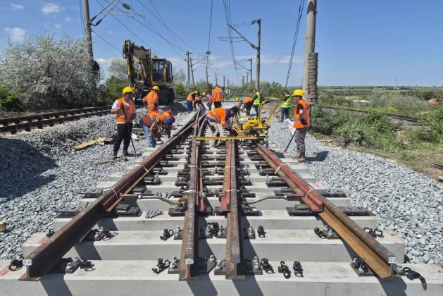 FOTO Portul Constanța: Asocierea Bawi – Swietelsky a început lucrările de modernizare din etapa a II-a, cu 30 de kilometri