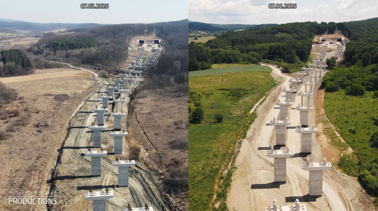 VIDEO Autostrada A1 Lugoj – Deva: Cum au evoluat lucrările la secțiunea „tunelurilor urșilor” în ultimele trei luni