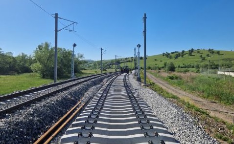 FOTO Calea ferată Cluj – Oradea: Alstom anunță un grad de execuție de 70% pe primele două loturi