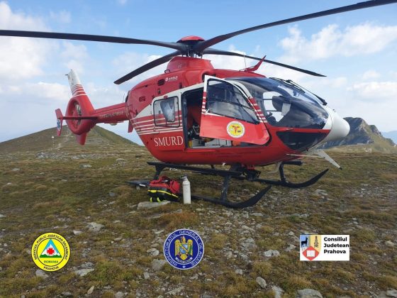 Patru alpiniști au căzut într-o prăpastie din Munții Bucegi. Două elicoptere intervin la fața locului