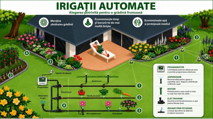 Cum crește piața sistemelor de irigații inteligente