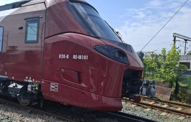 FOTO Al 20-lea tren Alstom pentru România a fost recepționat pentru punerea în circulație cu călători
