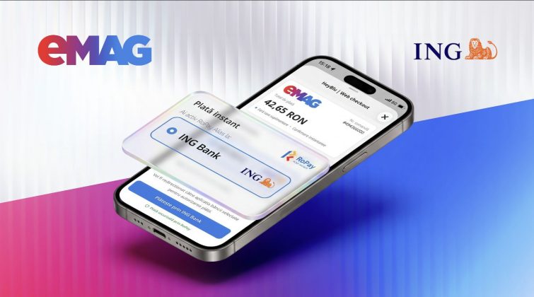 eMAG și ING lansează plățile prin RoPay. La ora actuală, 6,77 milioane de clienți pot utiliza RoPay în comerț electronic, iar 8,5 mil clienți sunt înrolați în transferuri pe baza numărului de telefon