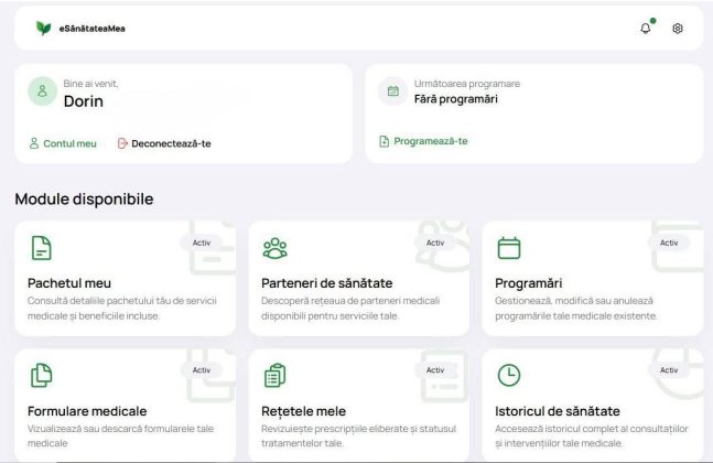 Medicii de familie: Tot cadrul legal pentru folosirea noii platforme e-sănătatea mea de la 1 septembrie nu există