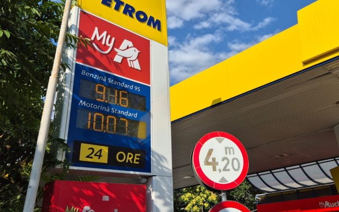 Nouă scumpire a carburanților în această după-amiază. Motorina ajunge peste 10 lei pe litru și la Petrom și Rompetrol, care sunt prețurile acum