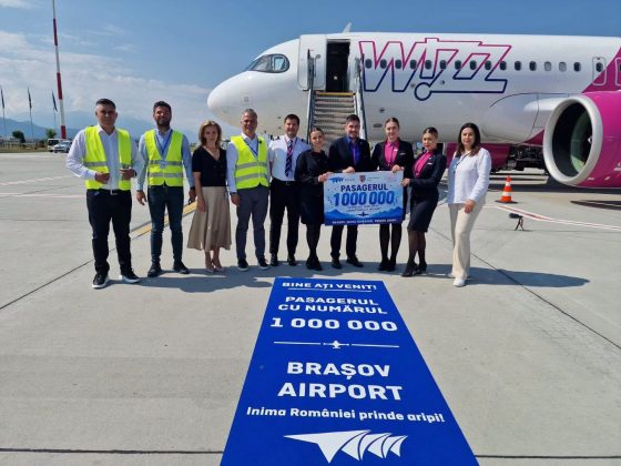 Aeroportul Brașov-Ghimbav a atins pragul de 1 milion de pasageri