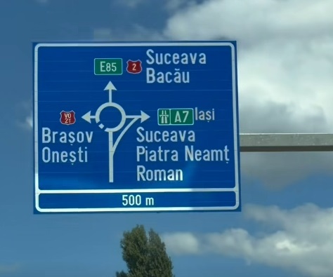 Circulația pe centura Bacăului se închide începând de luni pentru realizarea lucrărilor de legătură cu noul tronson al Autostrăzii A7