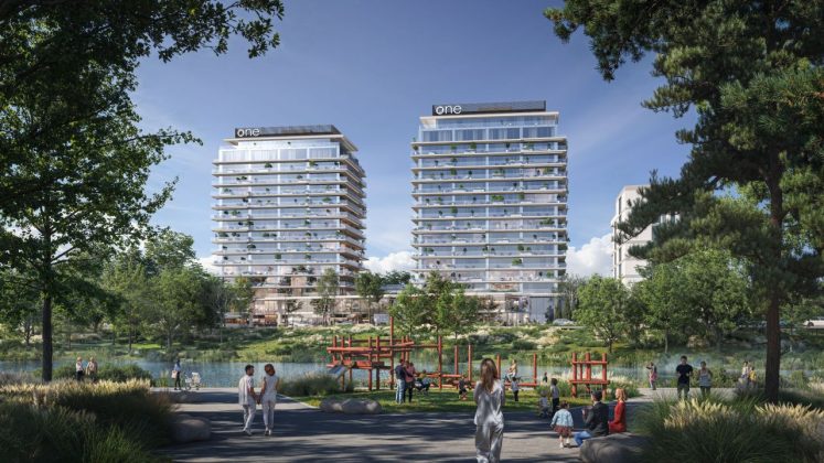 Clădiri moderne din proiecte rezidențiale premium One United Properties, reflectând creșterea preț locuințe pe piața imobiliară România. | sursa foto: Economica
