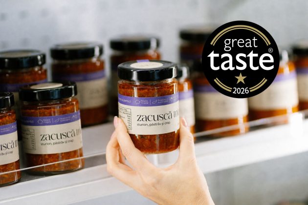 Prima zacuscă din România premiată Great Taste. Este un brand produs în județul Bacău, în loturi mici, de familia Rusu