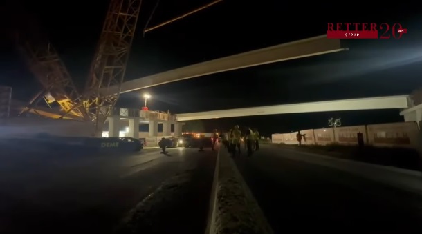 Autostrada Bucureștiului A0: A fost montată ultima grindă din 5000. Când va fi complet noul inel ocolitor al Capitalei