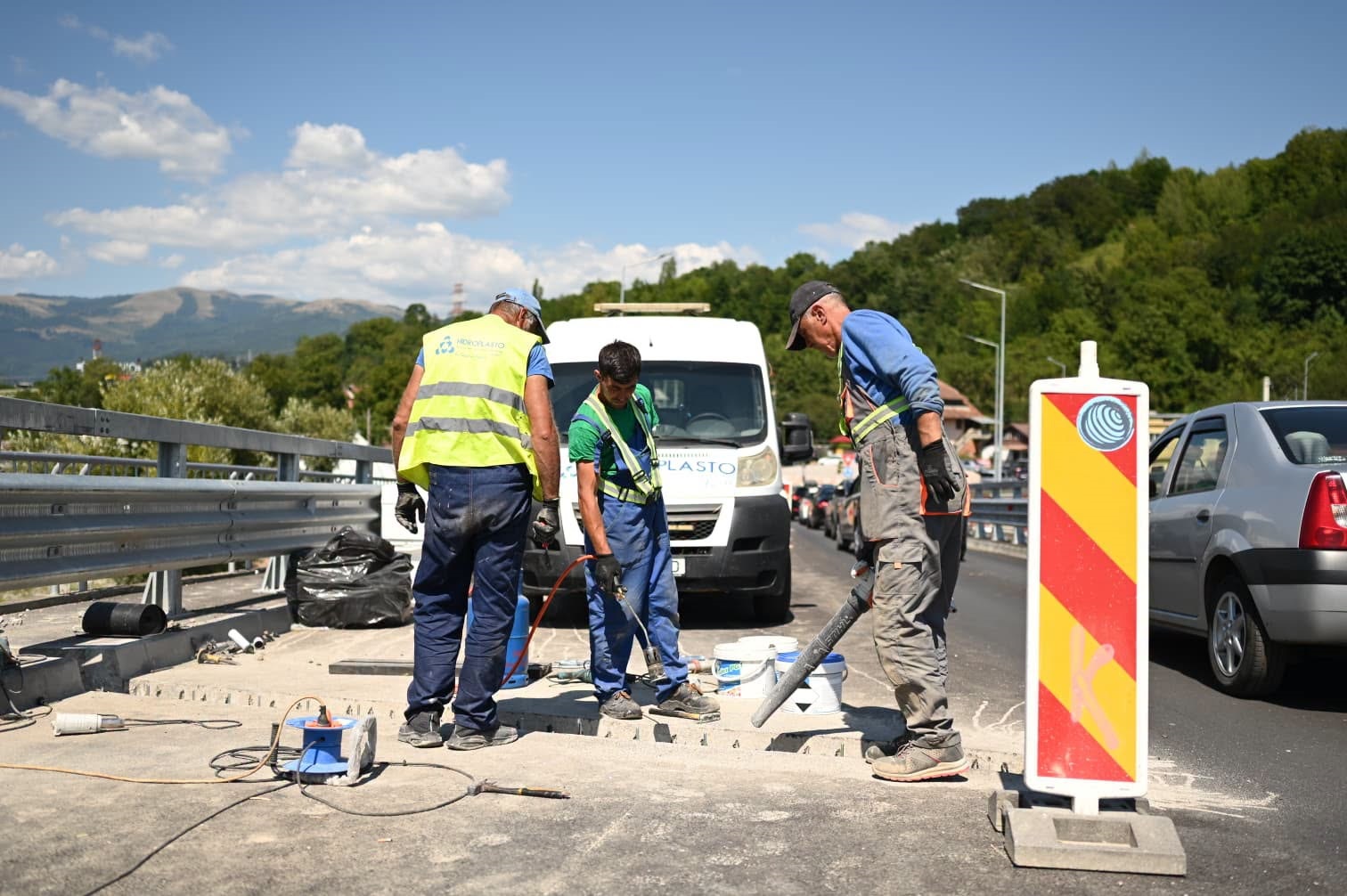 FOTO Centura Comarnic, pe "ultima sută de metri". Ce lucrări se mai execută acum - Economica.net