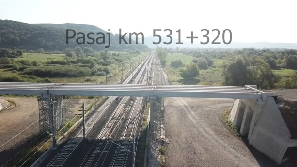 VIDEO Cel mai întârziat proiect feroviar din România. Cum au evoluat lucrările la lotul Ilteu – Gurasada în primul semestru