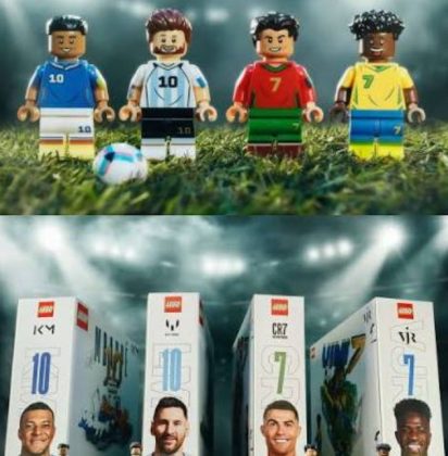 Vânzările Lego au crescut graţie produselor cu tema Cupa Mondială