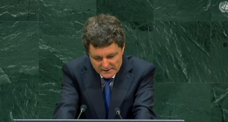 Nicușor Dan, în discursul din fața Adunării Generale a ONU: Amenințarea Federației Ruse nu se limitează doar la Ucraina. Europa este ținta unui război hibrid