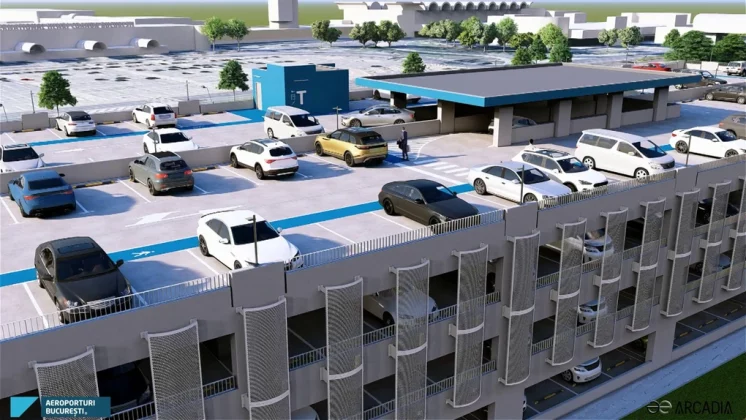 Opt oferte pentru mega-parcarea de la Aeroportul Otopeni