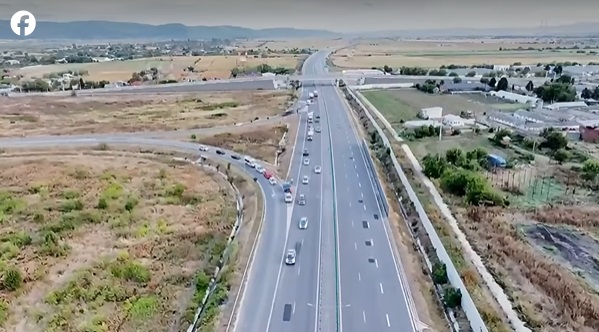 VIDEO Autostrada Moldovei A7: Nodul Rutier Bacău Nord a fost deschis