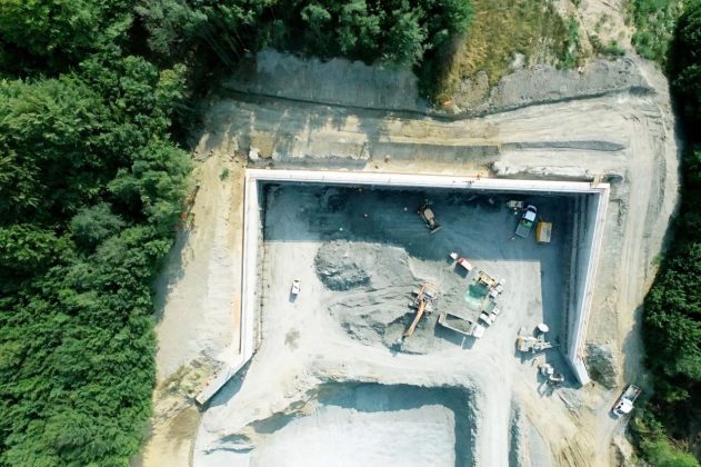 FOTO Autostrada A1 Sibiu – Pitești: Cum arată lucrările pregătitoare la cel mai lung tunel