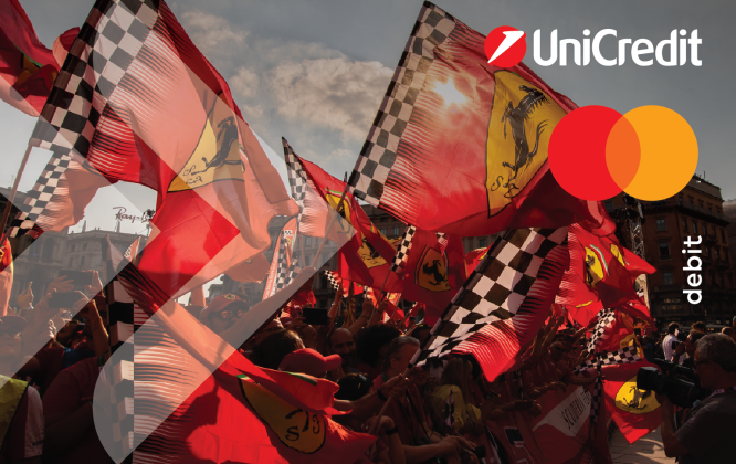 UniCredit Bank lansează cardurile virtuale cu design inspirat de Scuderia Ferrari HP