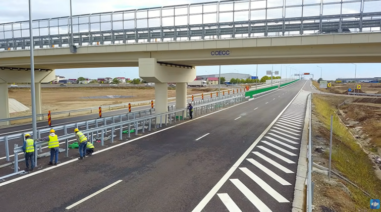 VIDEO Autostrada Bucureștiului A0: Luni vor fi deschise circulației loturile 3 și 4 Nord – secretar de stat