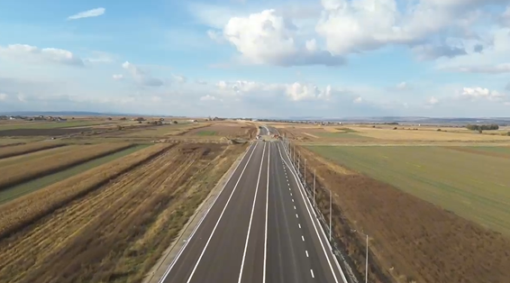 VIDEO Autostrada A7 Bacău – Pașcani: Umbrărescu a ajuns cu lucrările la lotul 3 la peste 55%. Cum mai arată primul nod turbion din România