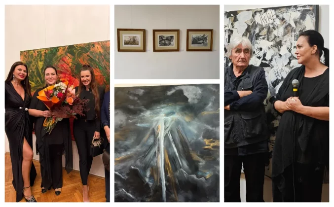 EXPOZIŢIE-EVENIMENT la Galeria Romană. (CON) – FUZIUNE aduce doi artiști cu limbaje plastice distincte, Gabriela Prosszer şi Alex Ivanov