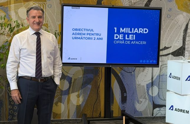 ADREM estimează afaceri de 800 de milioane de lei în 2026, în creștere cu 33%, și țintește miliardul în doi ani. Accelerează expansiunea prin achiziții strategice