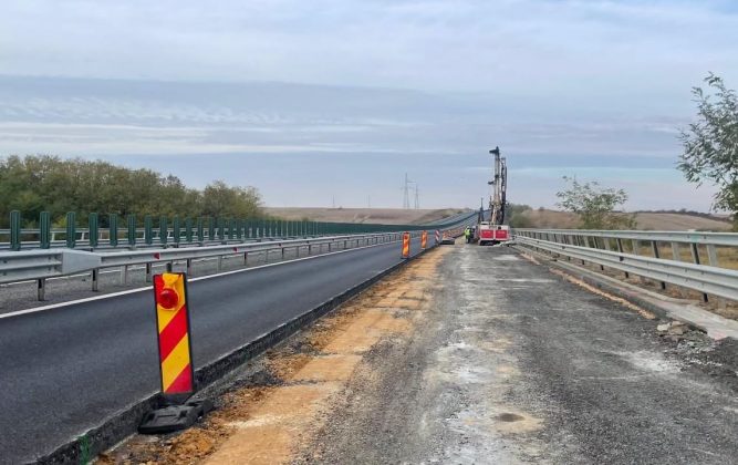 Noi restricții de circulație pe o autostradă din vestul României