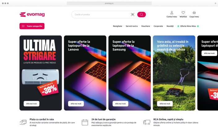 evomag anunță un update major: investiții de 200.000 de euro pentru îmbunătățirea experienței de cumpărare online