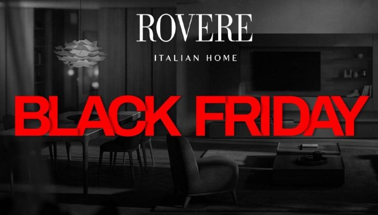 Black Friday Rovere 2026: o lună dedicată designului italian, între 1 și 30 noiembrie
